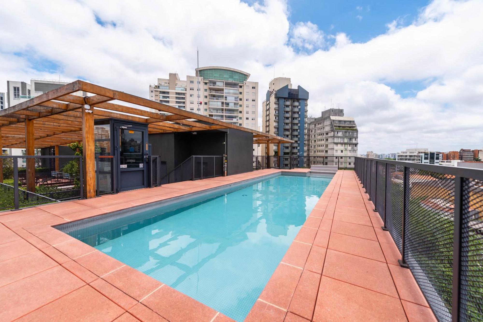 Pop Grafite 712 - Studio Moderno Em Pinheiros Com Piscina E Academia Apartment