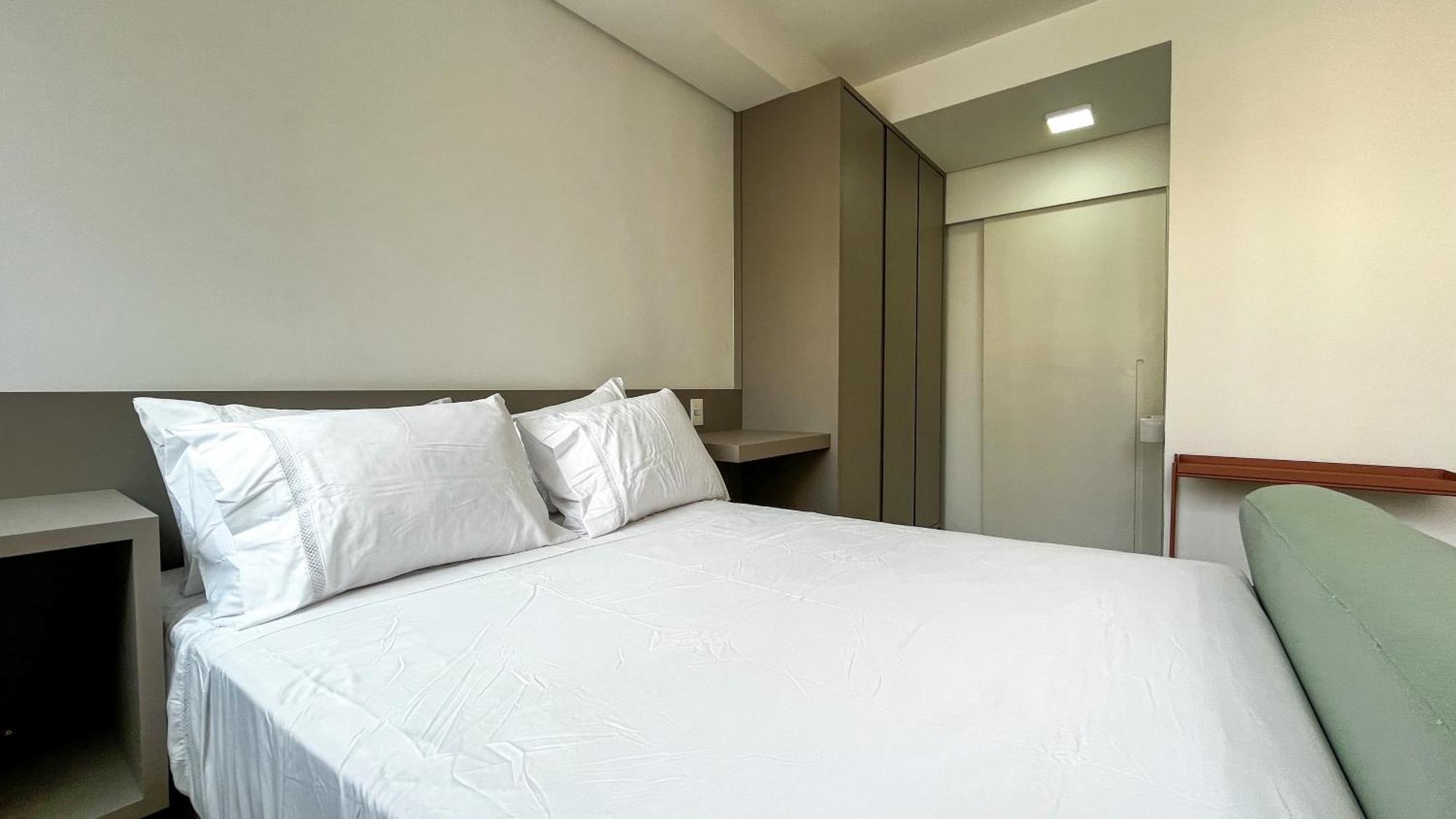Apartamento Pop Grafite 712 - Studio Moderno Em Pinheiros Com Piscina E Academia *