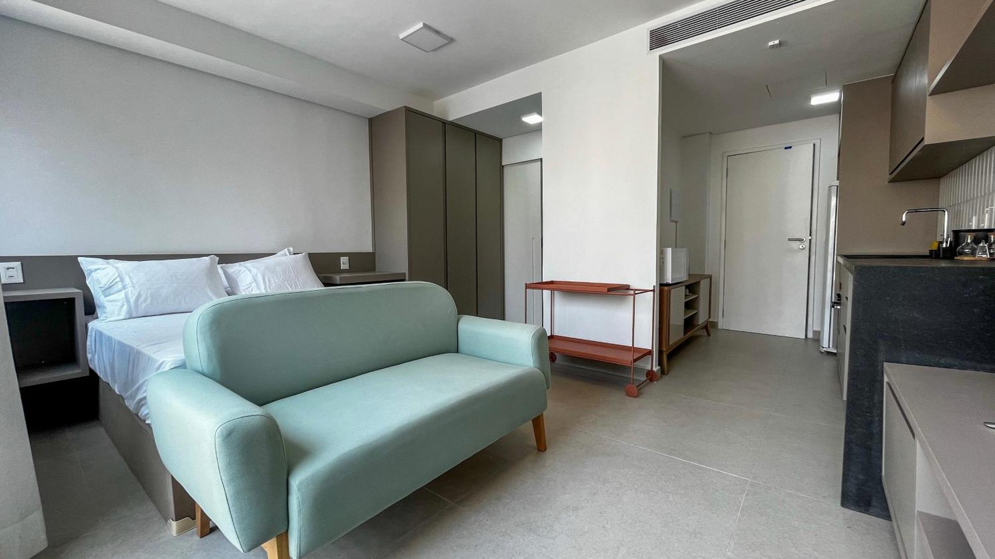 Apartamento Pop Grafite 712 - Studio Moderno Em Pinheiros Com Piscina E Academia São Paulo