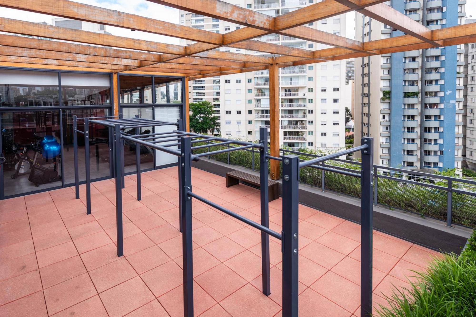 Apartamento Pop Grafite 712 - Studio Moderno Em Pinheiros Com Piscina E Academia *